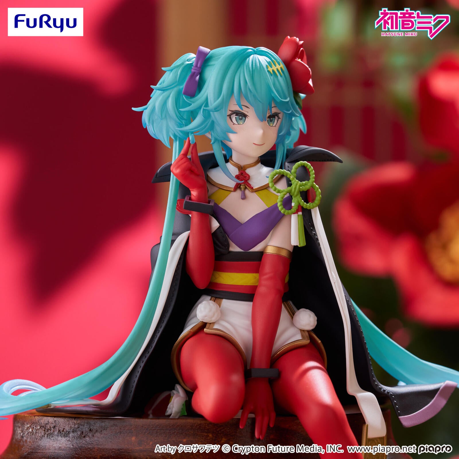 PRE ORDER Hatsune Miku: NOODLE STOPPER FIGURE - Miku Flower Fairy (Camellia)