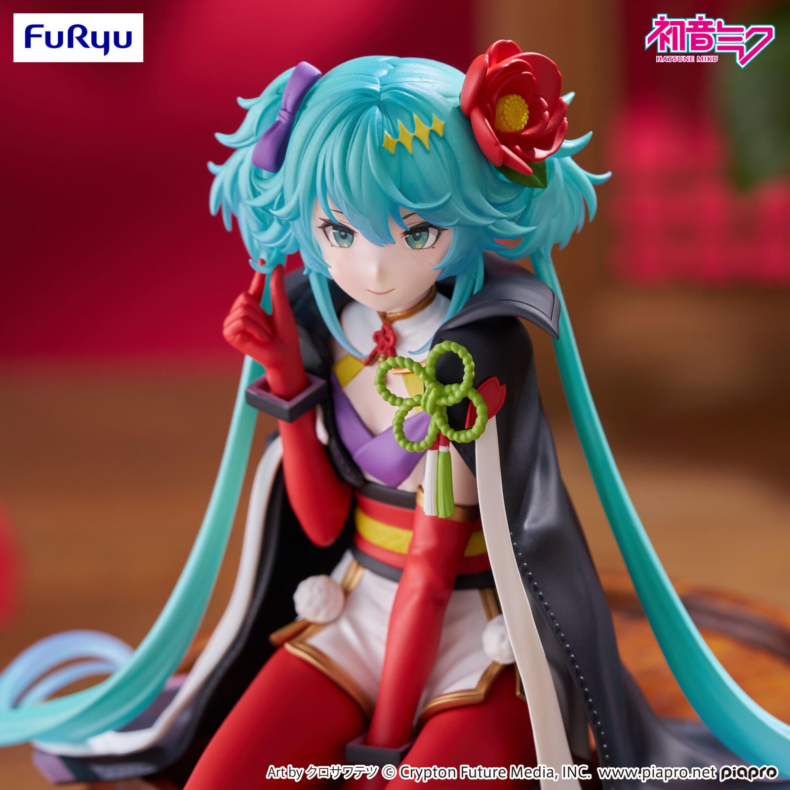 PRE ORDER Hatsune Miku: NOODLE STOPPER FIGURE - Miku Flower Fairy (Camellia)