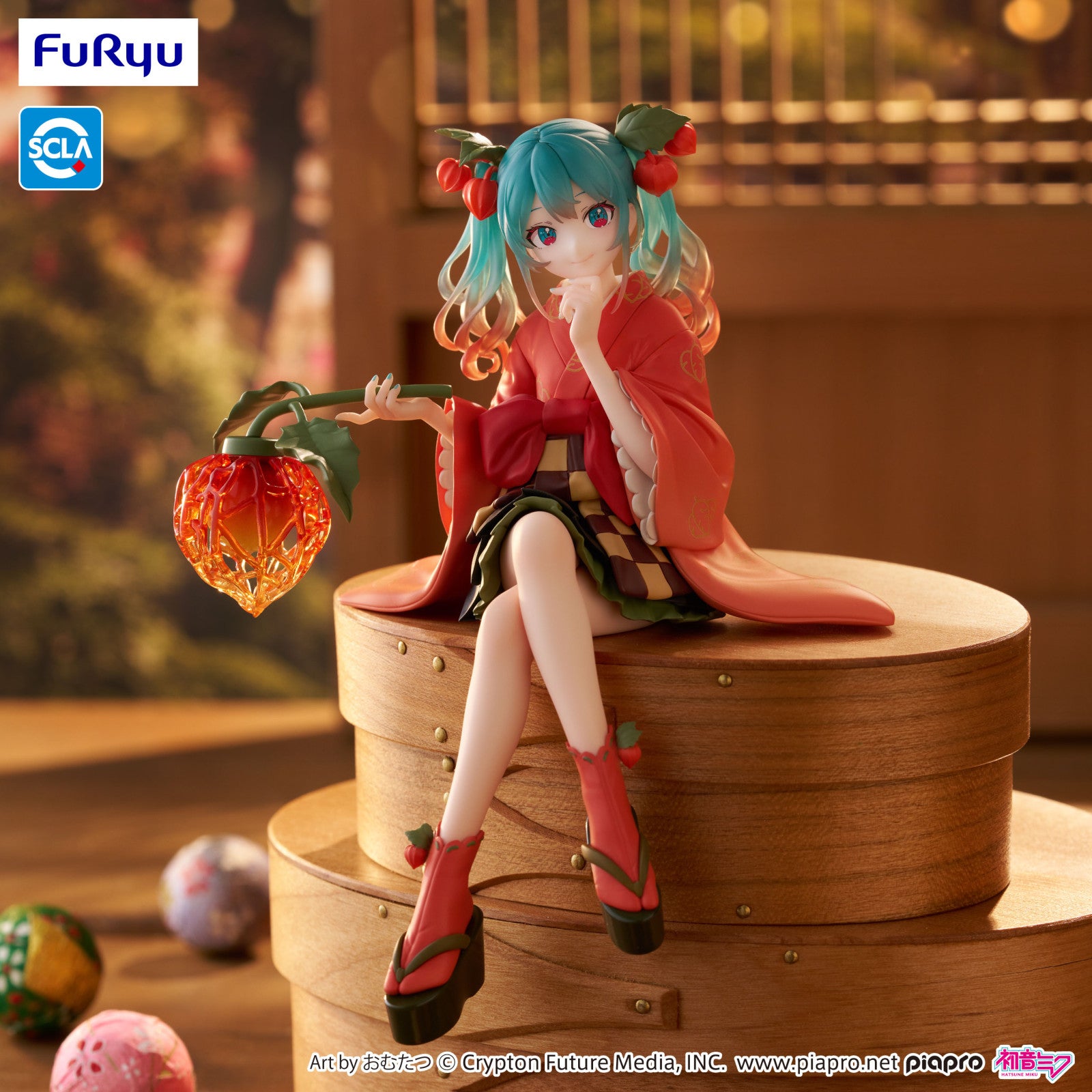 PRE ORDER Hatsune Miku: NOODLE STOPPER FIGURE - Miku Flower Fairy (Winter Cherry)
