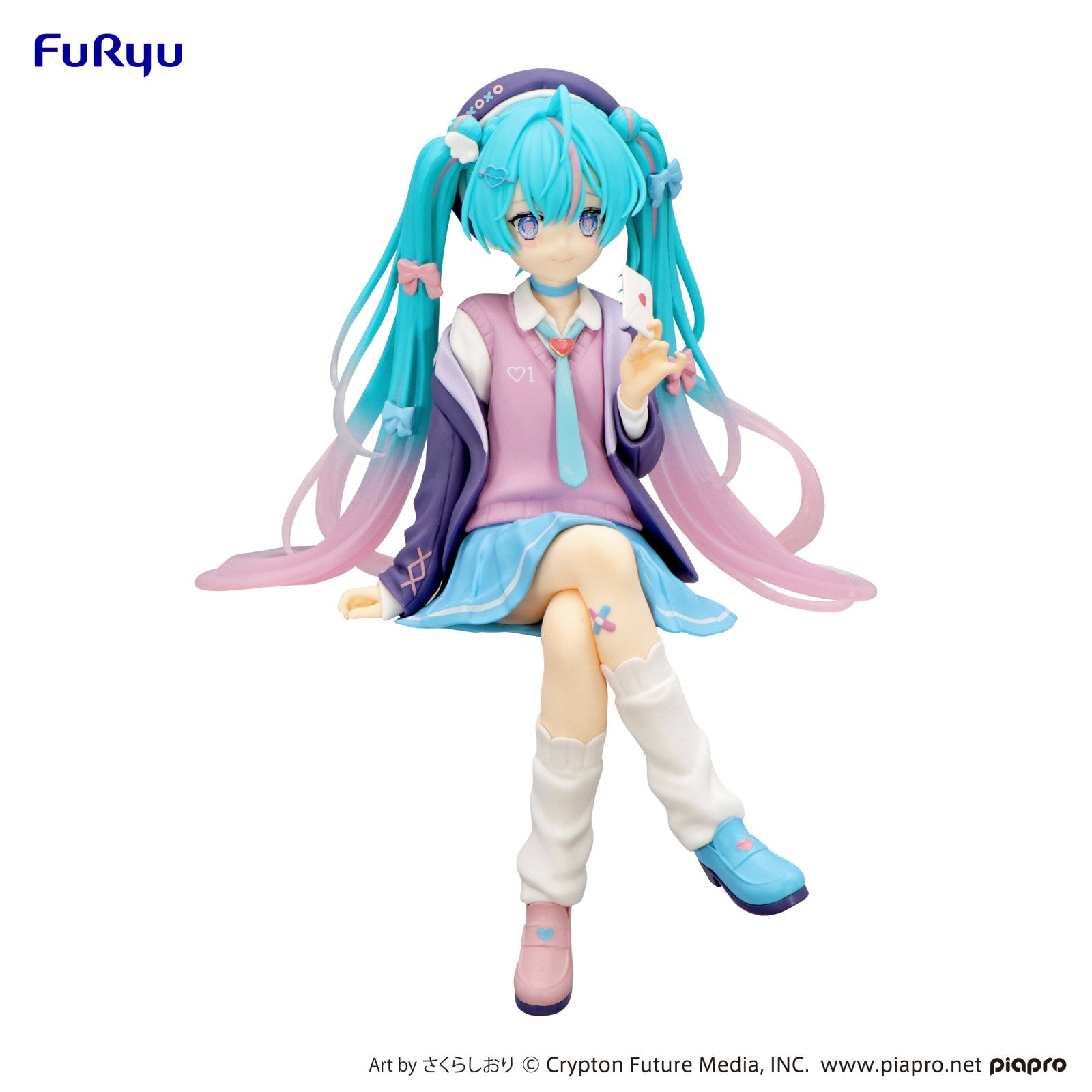 PRE ORDER Hatsune Mik: NOODLE STOPPER FIGURE - Love Blazer Miku (Navy Color Version)