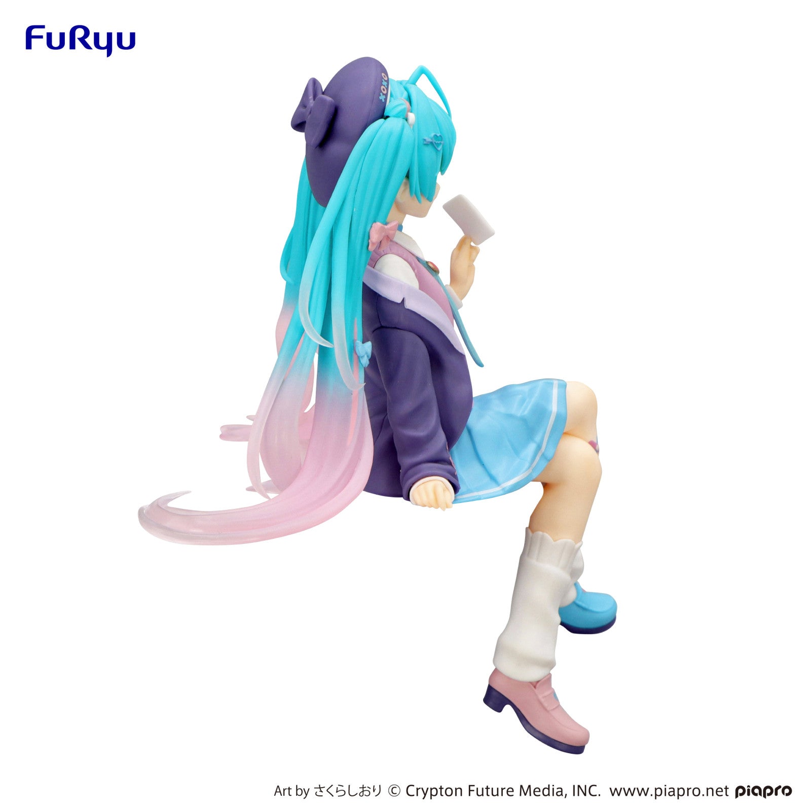 PRE ORDER Hatsune Mik: NOODLE STOPPER FIGURE - Love Blazer Miku (Navy Color Version)