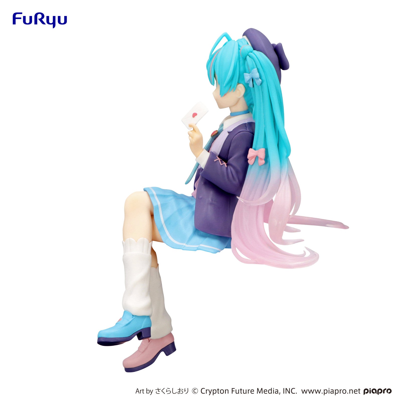 PRE ORDER Hatsune Mik: NOODLE STOPPER FIGURE - Love Blazer Miku (Navy Color Version)