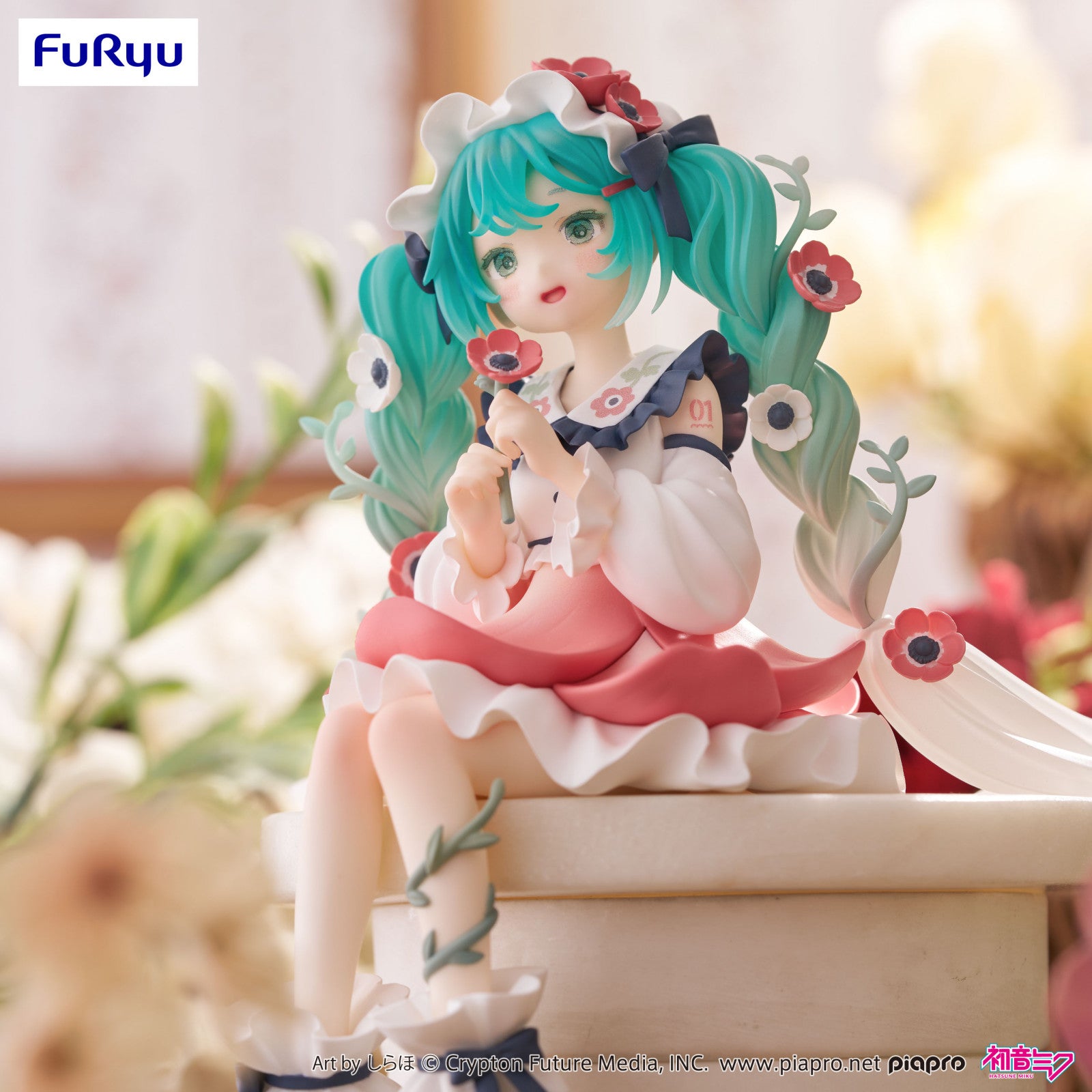 PRE ORDER Hatsune Miku: NOODLE STOPPER FIGURE - Flower Fairy Miku (Anemone)