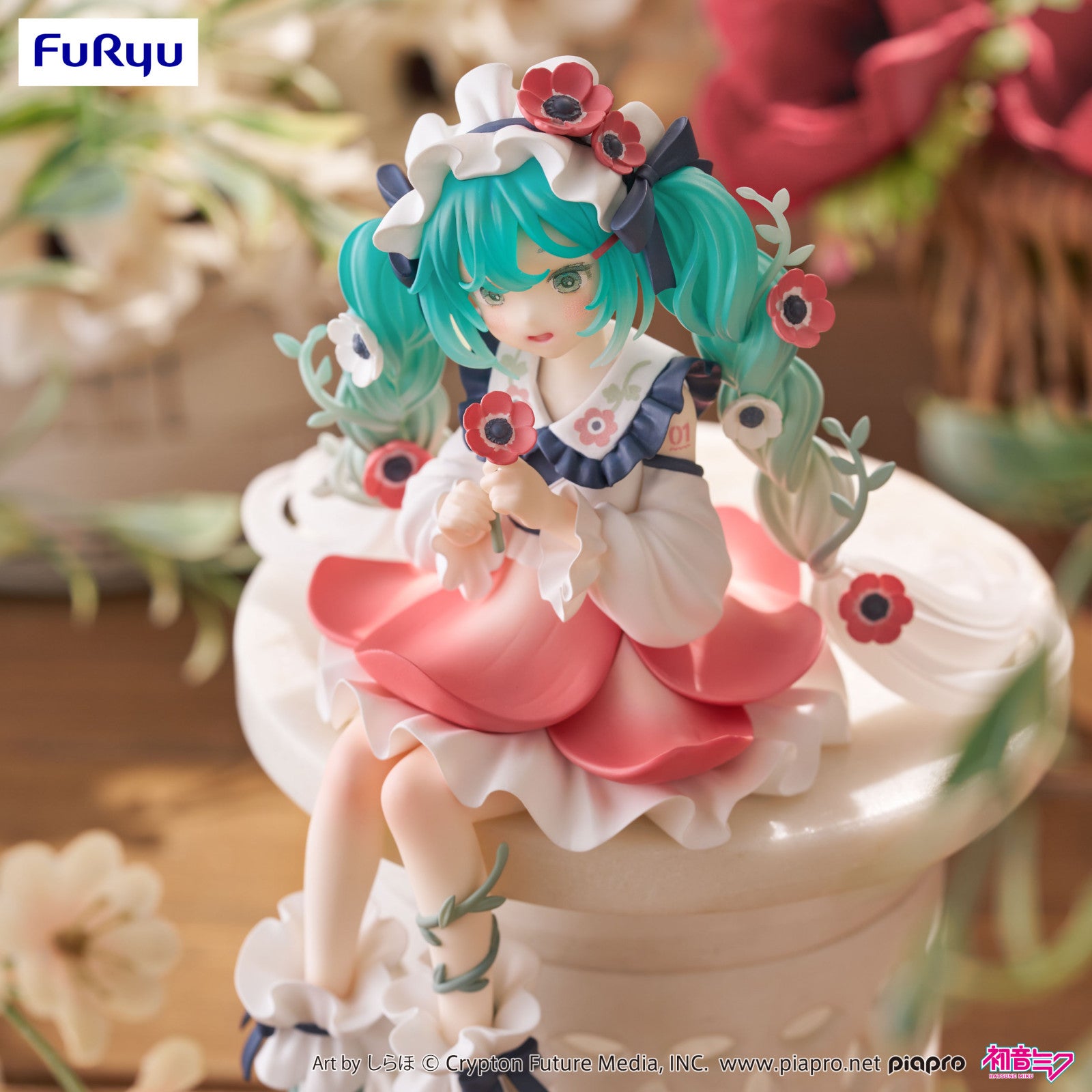 PRE ORDER Hatsune Miku: NOODLE STOPPER FIGURE - Flower Fairy Miku (Anemone)