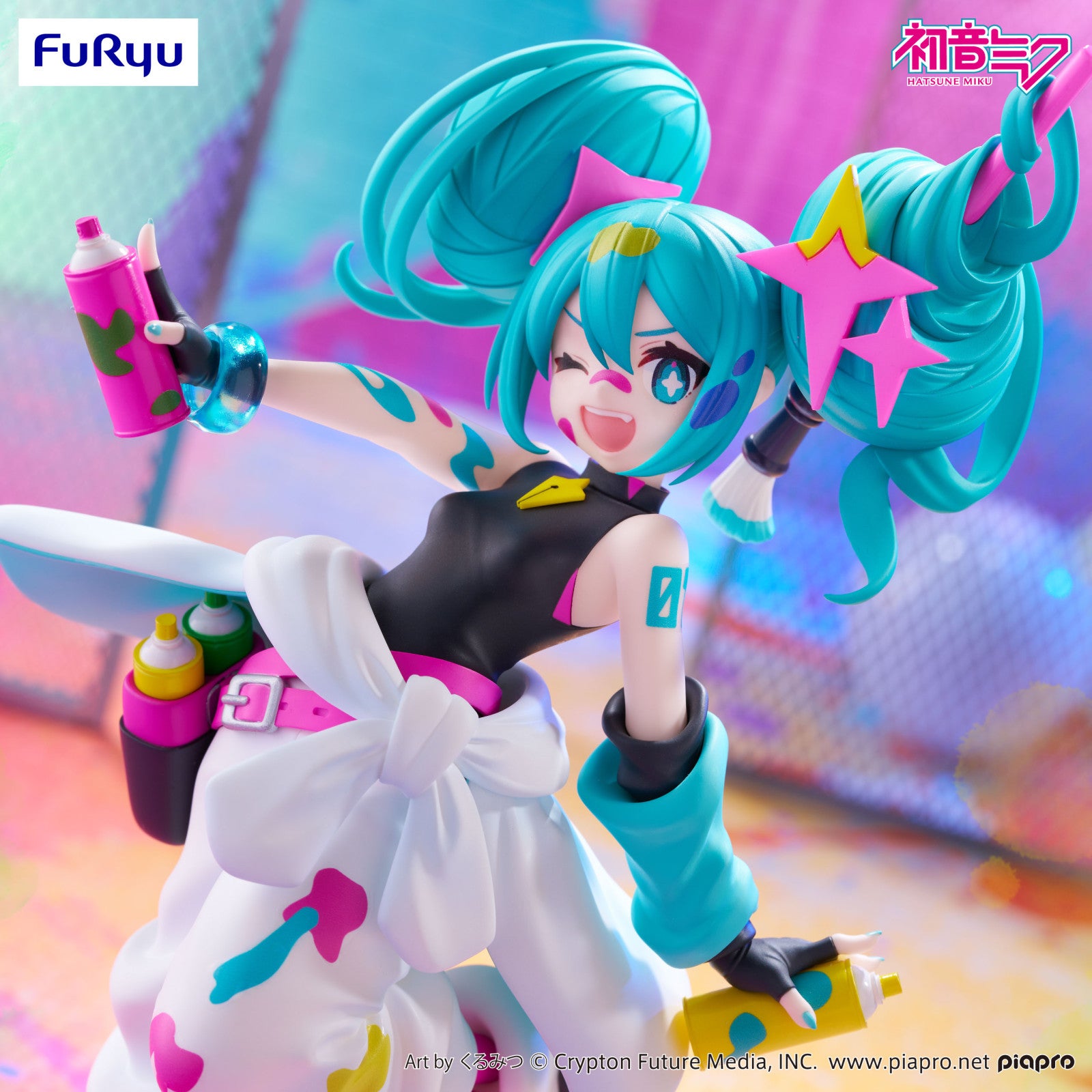 PRE ORDER Hatsune Miku: TRIO TRY IT FIGURE - Paint Girl
