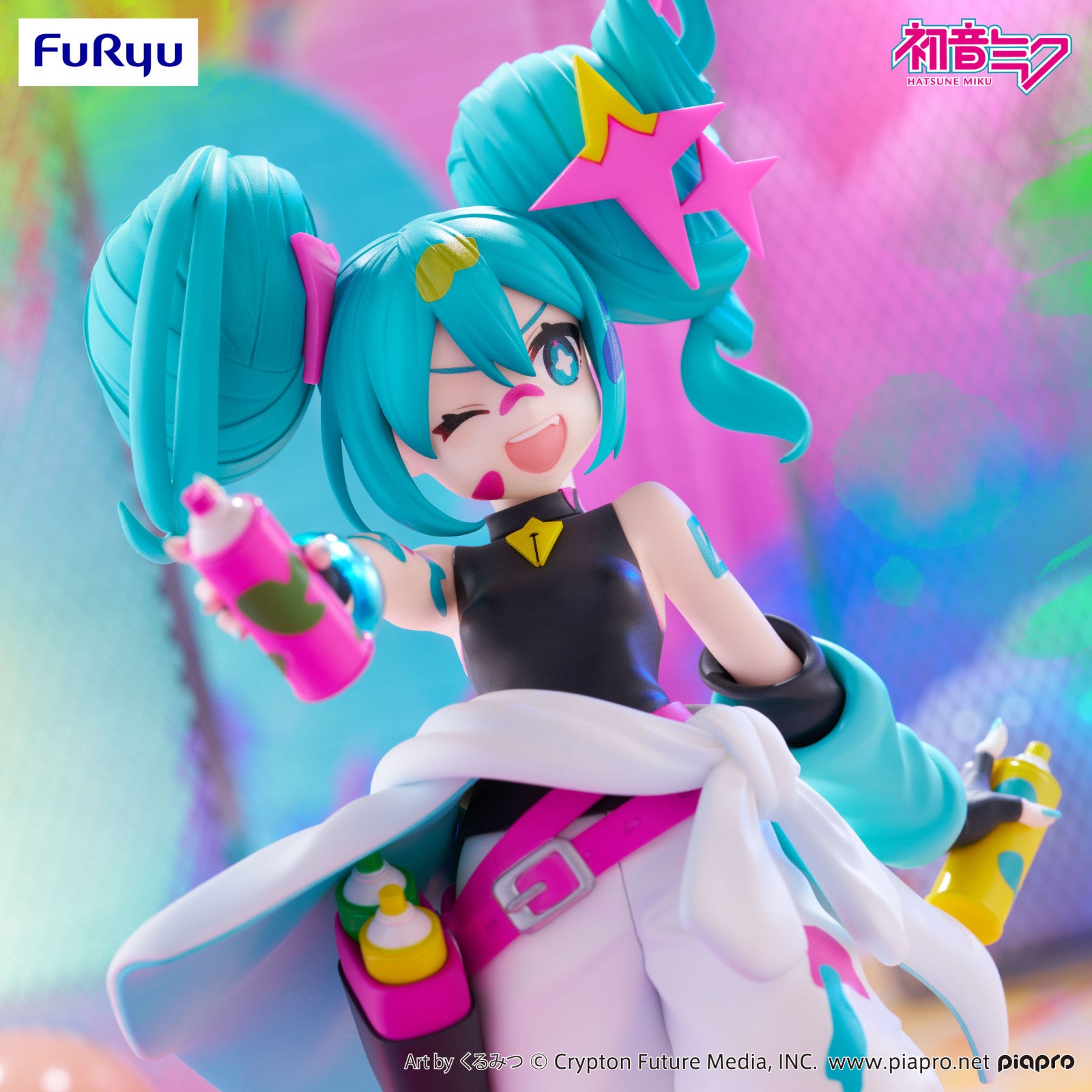 PRE ORDER Hatsune Miku: TRIO TRY IT FIGURE - Paint Girl
