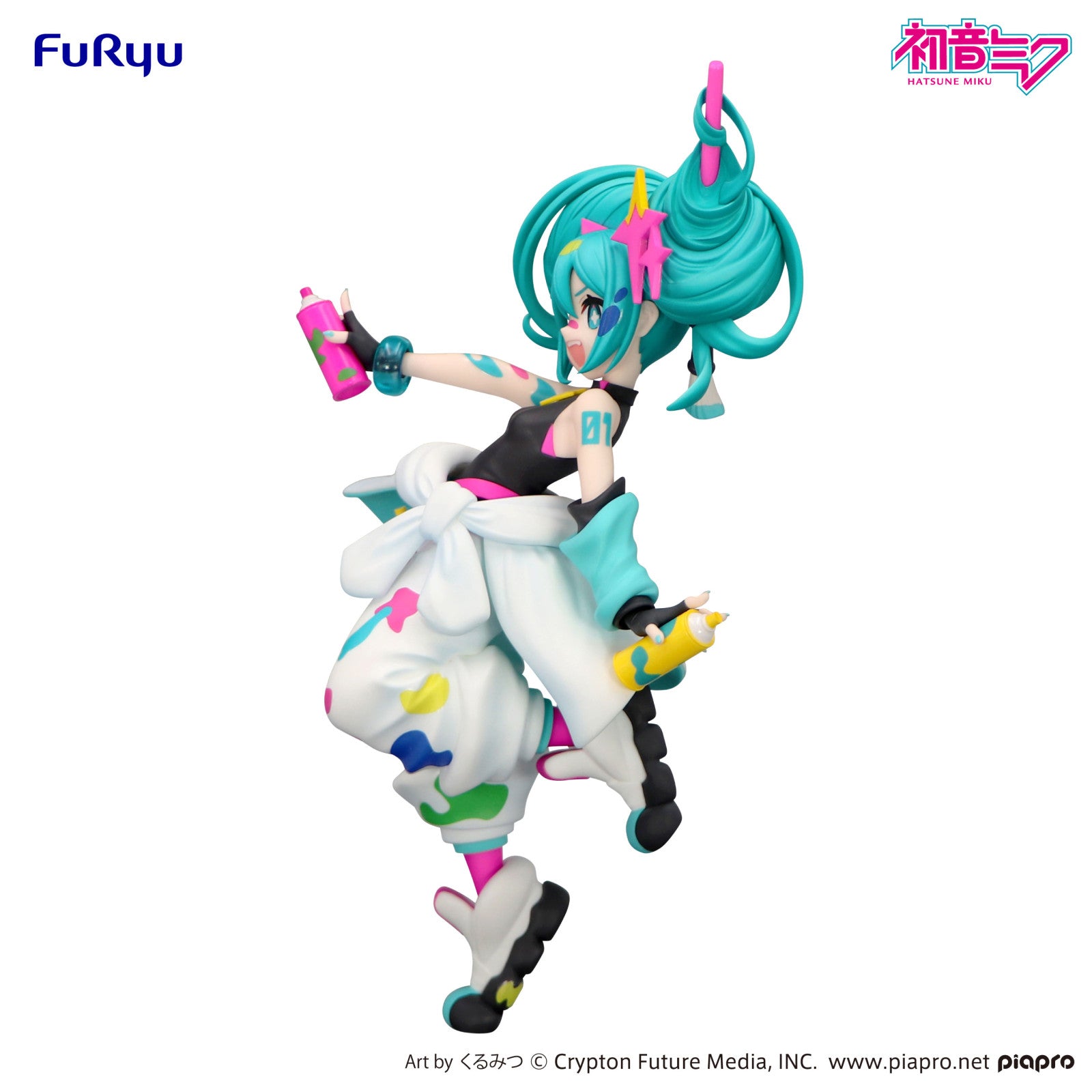PRE ORDER Hatsune Miku: TRIO TRY IT FIGURE - Paint Girl