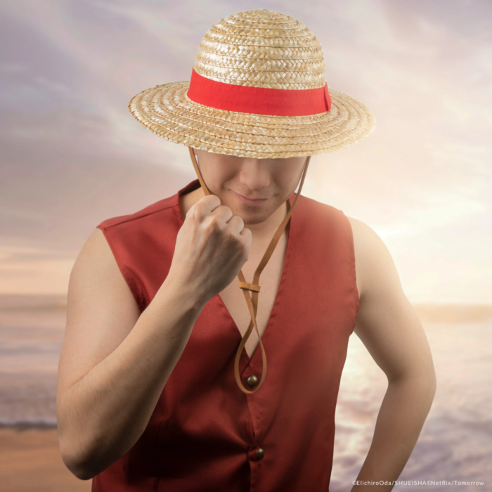 One Piece (2023) - Monkey D. Luffy's Straw Hat Roleplay Replica (One Size Fits Most)