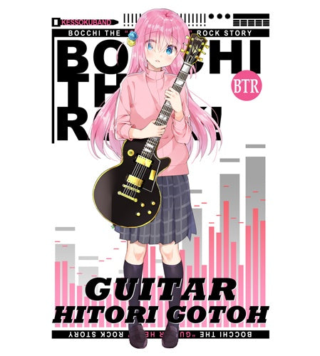 Bocchi the Rock! Goto Hitori Full Color T-Shirt White L