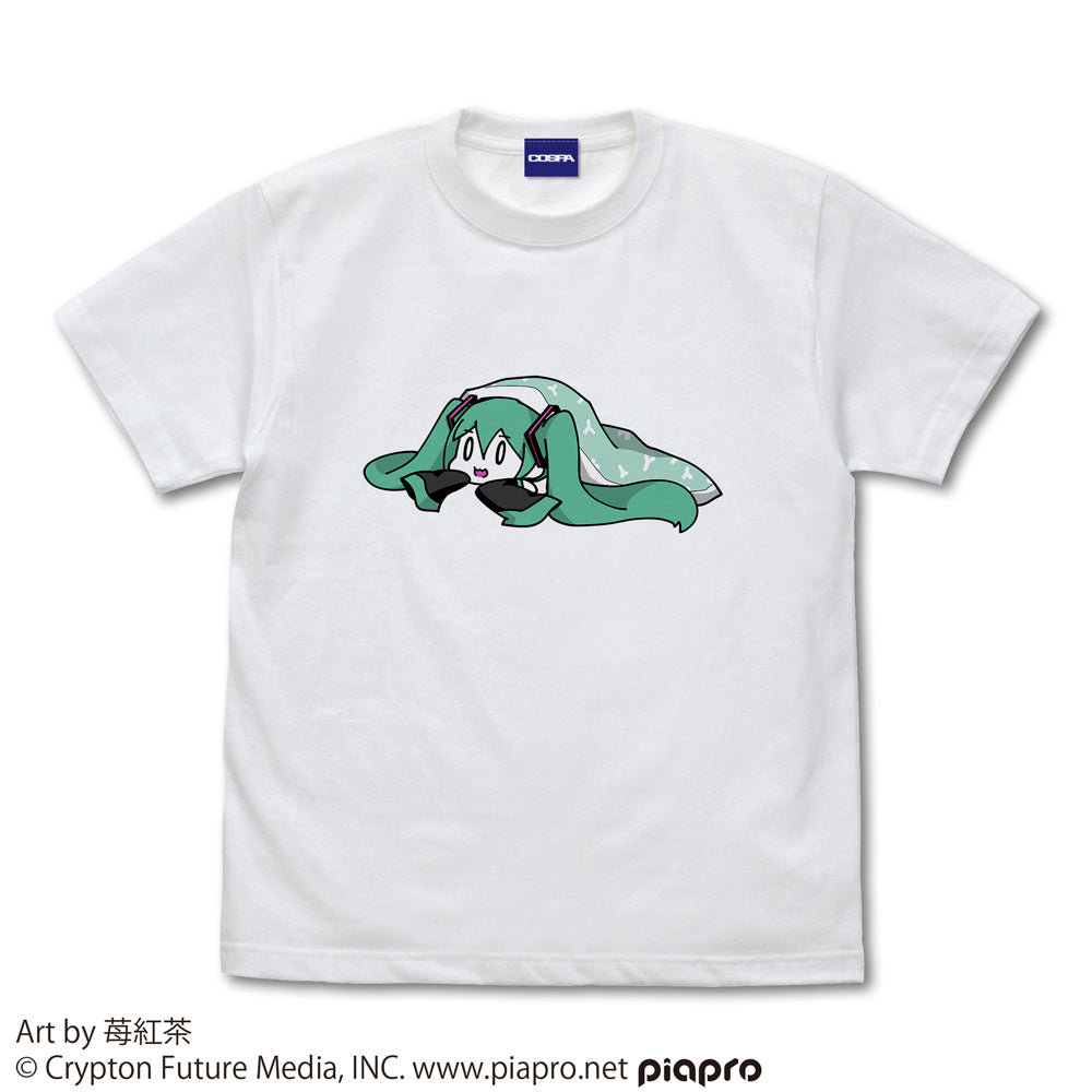 Hatsune Miku: L T-SHIRT - Strawberry Black Tea Ver.