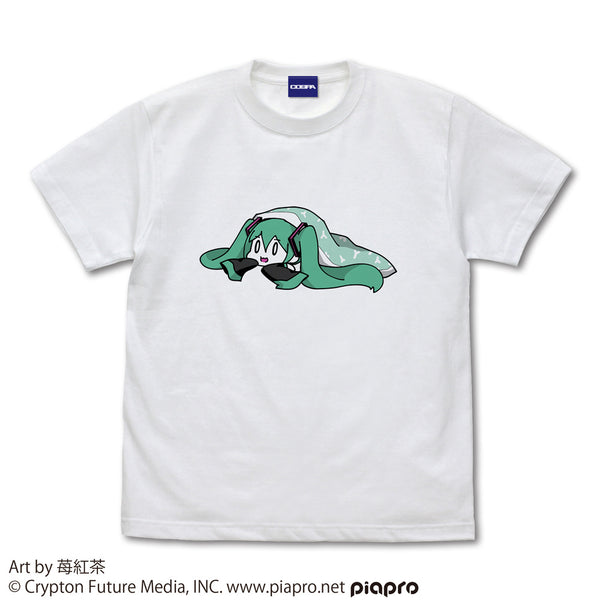 Hatsune Miku: L T-SHIRT - Strawberry Black Tea Ver.