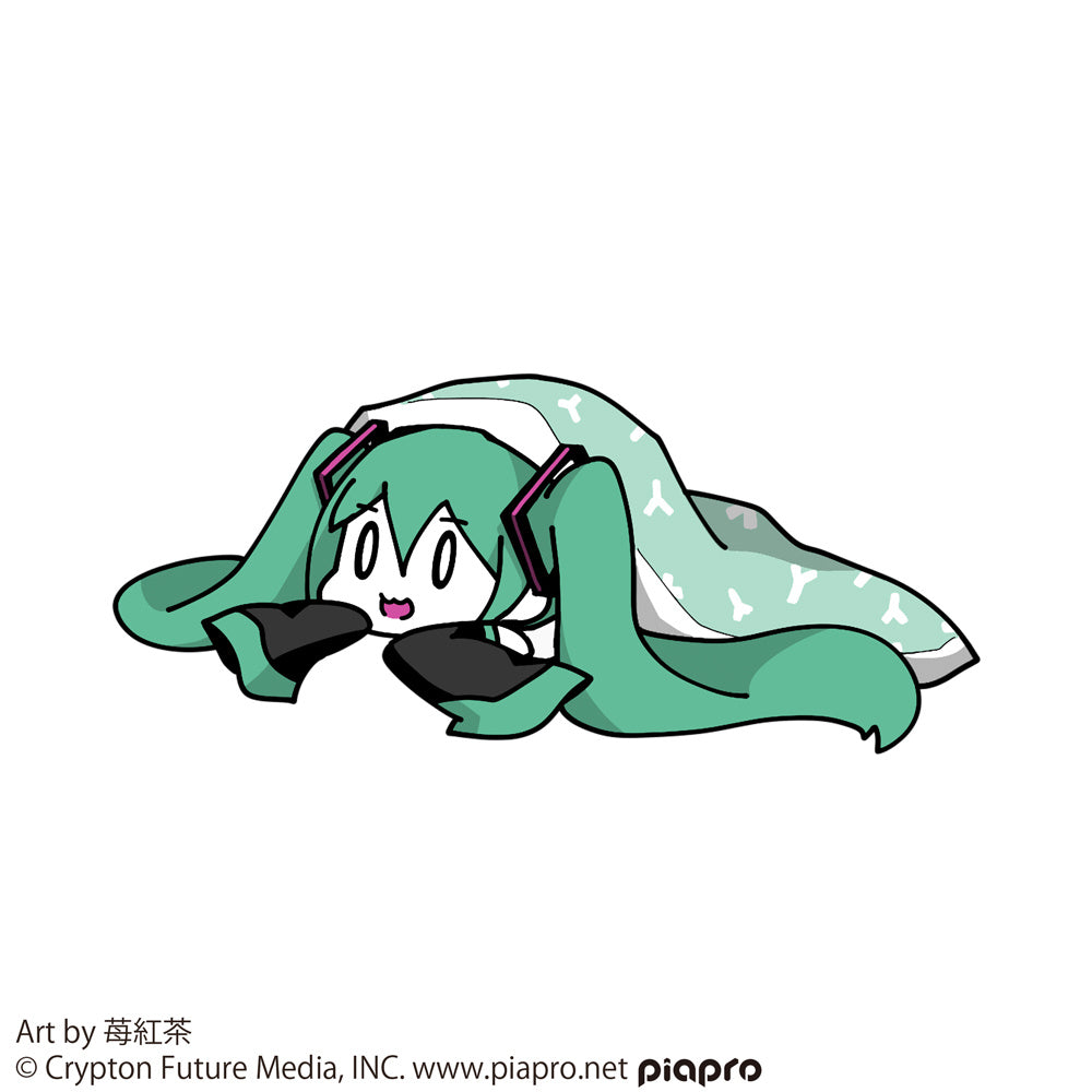 Hatsune Miku: L T-SHIRT - Strawberry Black Tea Ver.