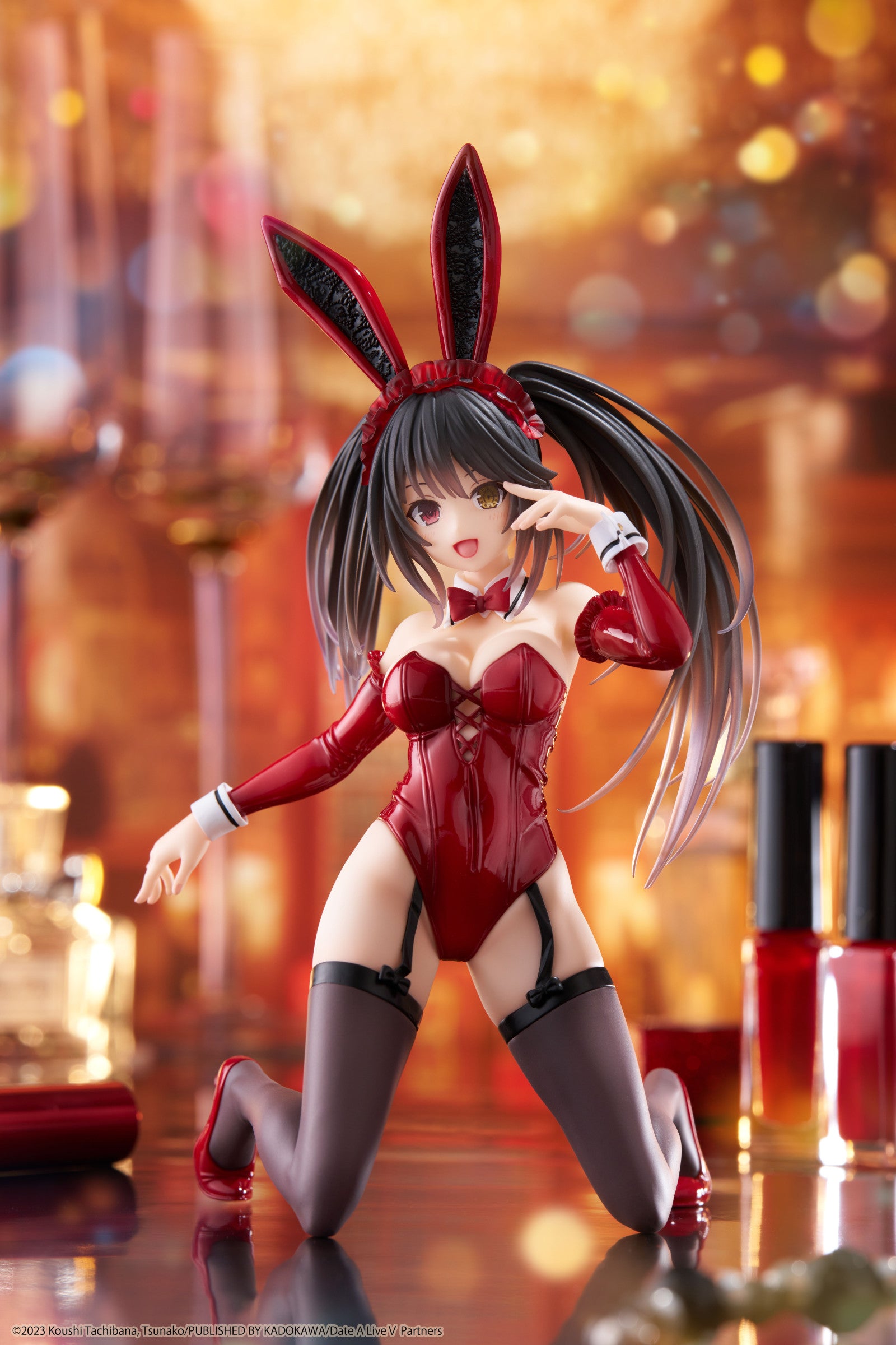 PRE ORDER Date a Live V: DESKTOP CUTE FIGURE - Kurumi Tokisaki (Bunny Version)