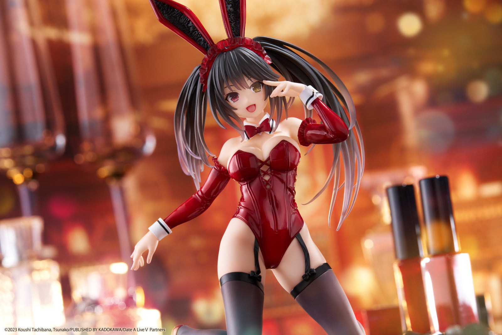 PRE ORDER Date a Live V: DESKTOP CUTE FIGURE - Kurumi Tokisaki (Bunny Version)