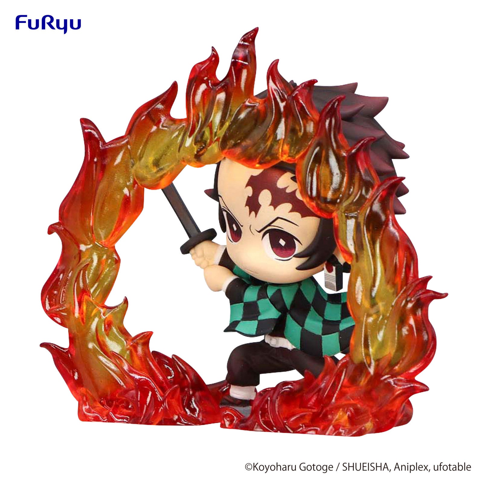 Demon Slayer Kimetsu no Yaiba Hold Figure Kamado Tanjiro/Hinokami Kagura Heki-ra no Ten