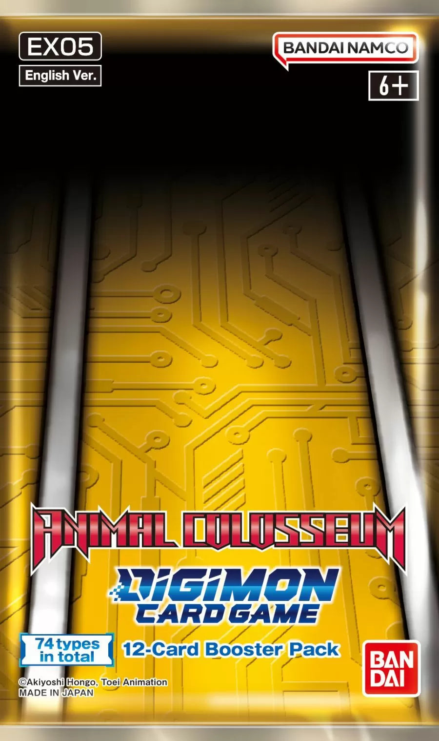 Digimon Card Game Animal Colosseum [EX-05] Booster Display