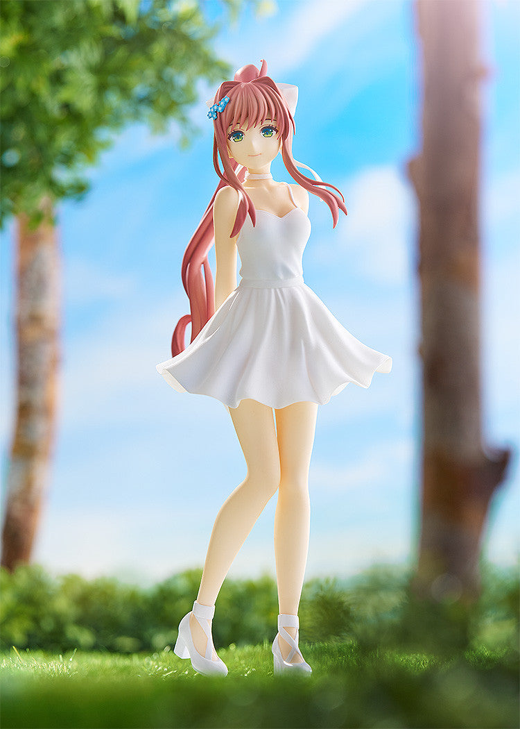 PRE ORDER Doki Doki Literature Club! POP UP PARADE - Monika (White Dress Version)