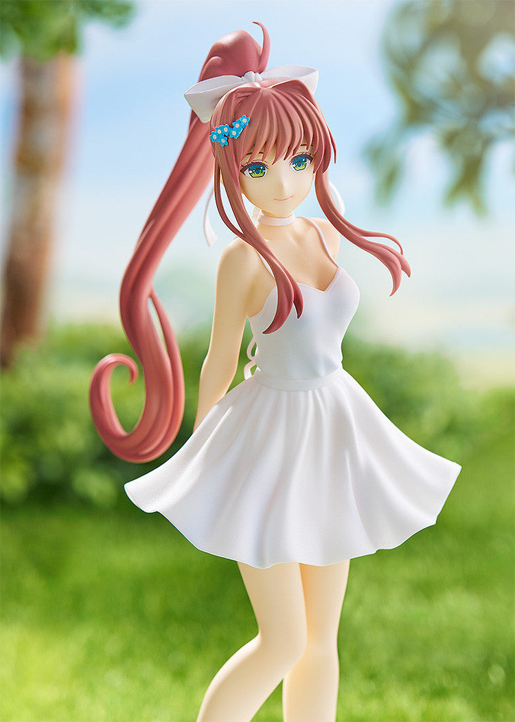 PRE ORDER Doki Doki Literature Club! POP UP PARADE - Monika (White Dress Version)