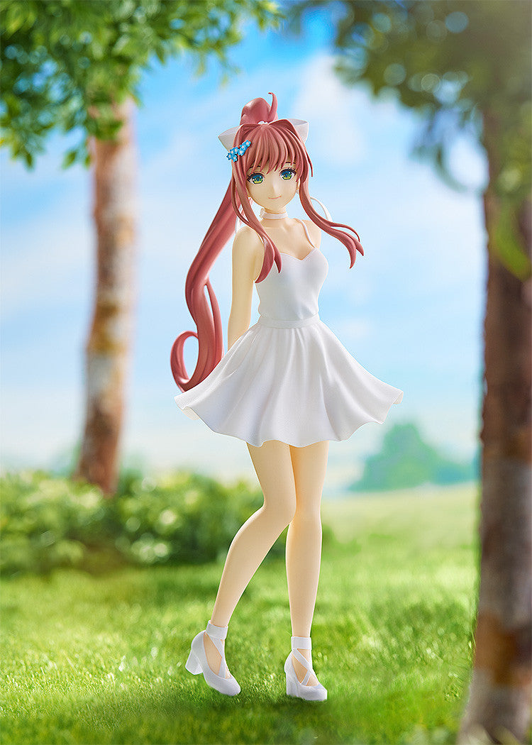 PRE ORDER Doki Doki Literature Club! POP UP PARADE - Monika (White Dress Version)