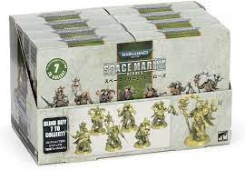 Blind Box Space Marine Heroes 2023 Display  - Death Guard