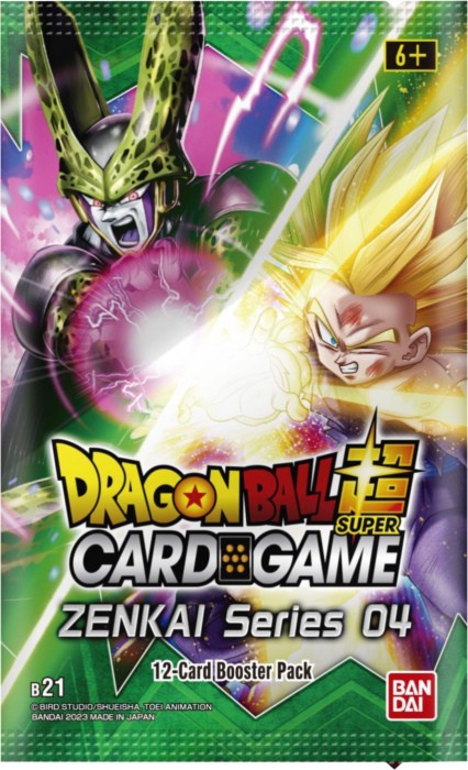 Dragon Ball Super - Wild Resurgence Zenkai Series Set 04 Card Game Booster Pack (12 Cards)