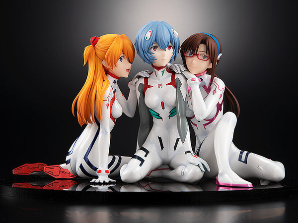 Evangelion 3.0 + 1.0 Thrice Upon a Time Asuka/Rei/Mari Newtype Cover Version 1/8 Scale
