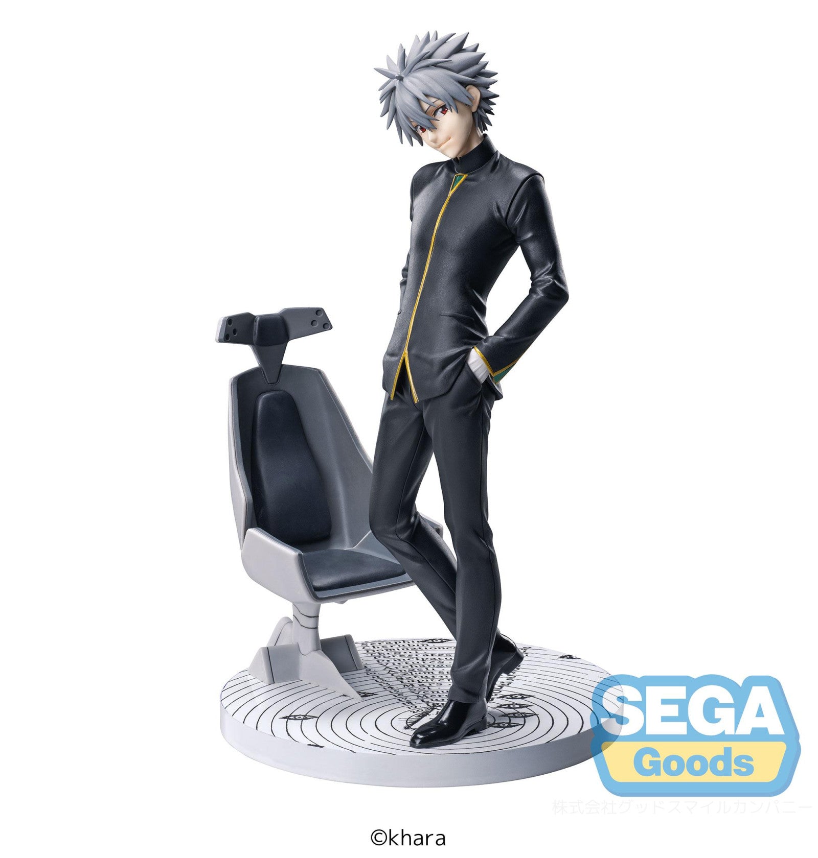 PRE ORDER Evangelion 3.0+1.0 Thrice Upon a Time: LUMINASTA FIGURE - Kaworu Nagisa (Commander Suit Version 2)