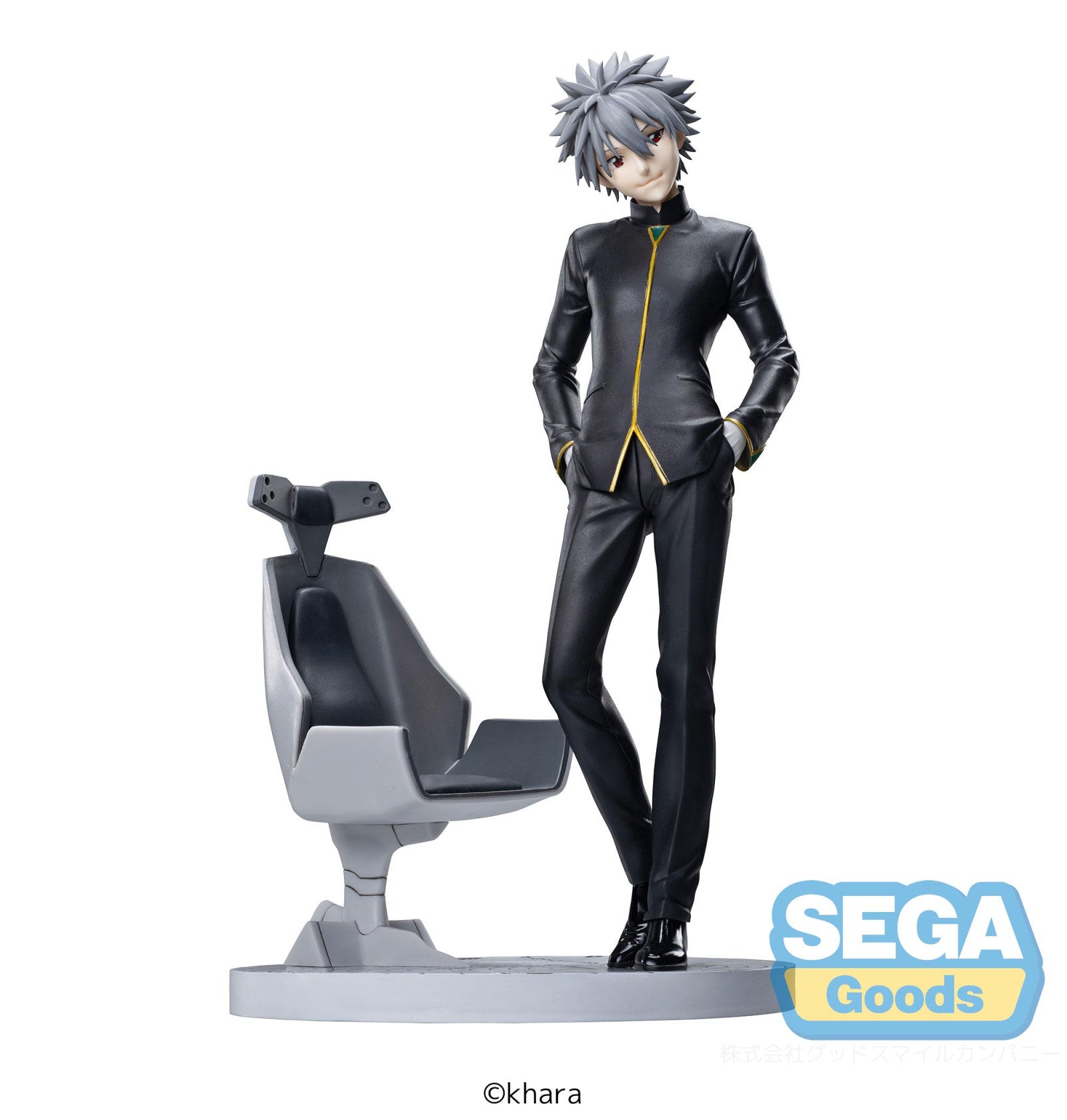 PRE ORDER Evangelion 3.0+1.0 Thrice Upon a Time: LUMINASTA FIGURE - Kaworu Nagisa (Commander Suit Version 2)