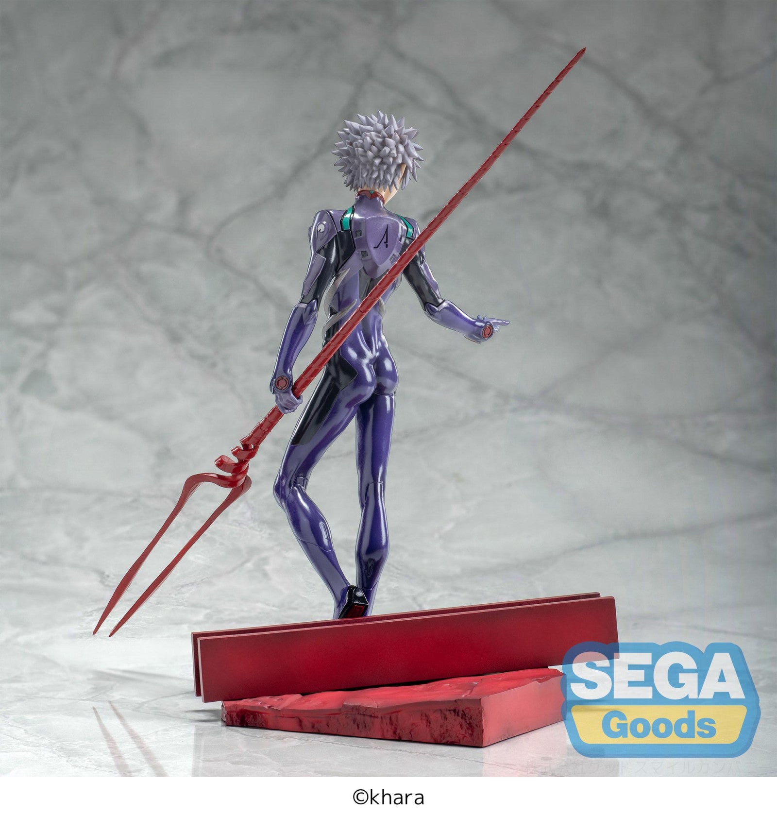 PRE ORDER Evangelion: 3.0+1.0 Thrice Upon a Time: LUMINASTA FIGURE - Kaworu Nagisa (x Spear of Longinus)