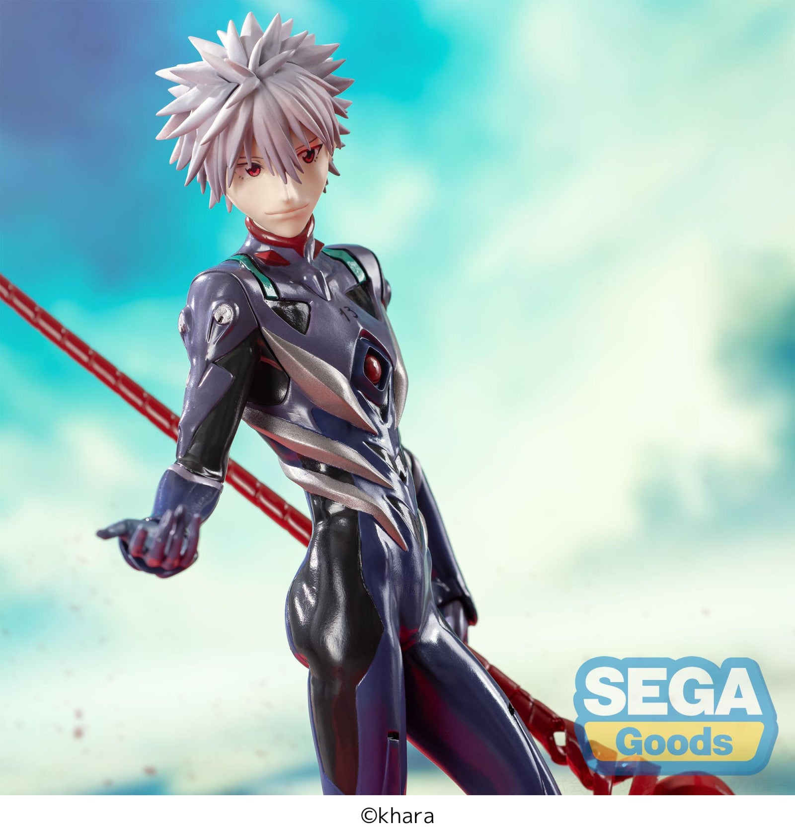 PRE ORDER Evangelion: 3.0+1.0 Thrice Upon a Time: LUMINASTA FIGURE - Kaworu Nagisa (x Spear of Longinus)
