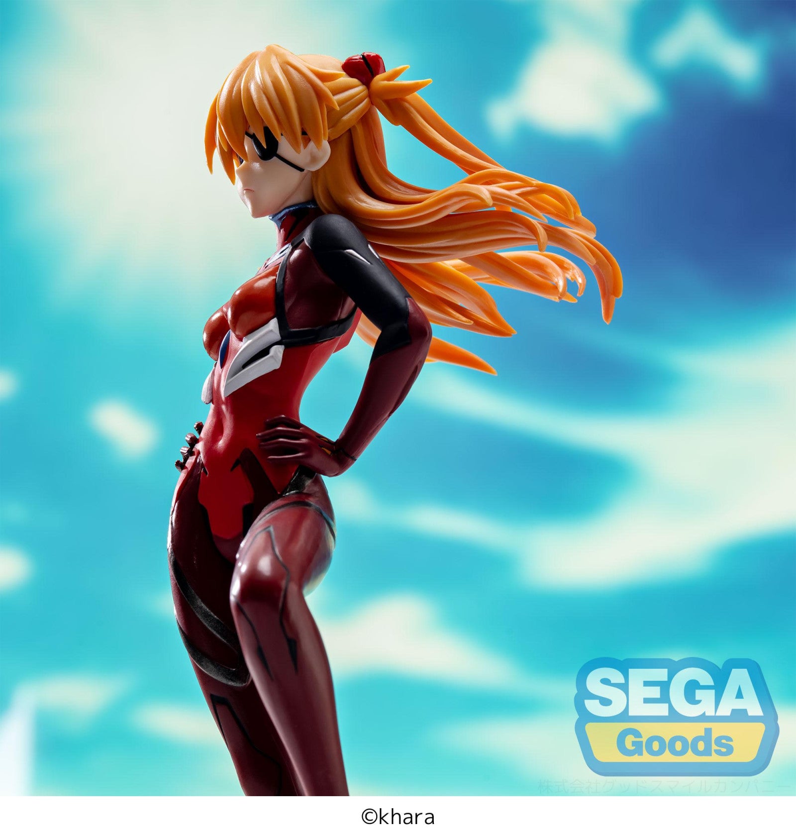 PRE ORDER Evangelion 3.0 + 1.0 Thrice Upon a Time LUMINASTA VIGNETTEUM FIGURE - Asuka Shikinami Langley (30th Anniversary Version)