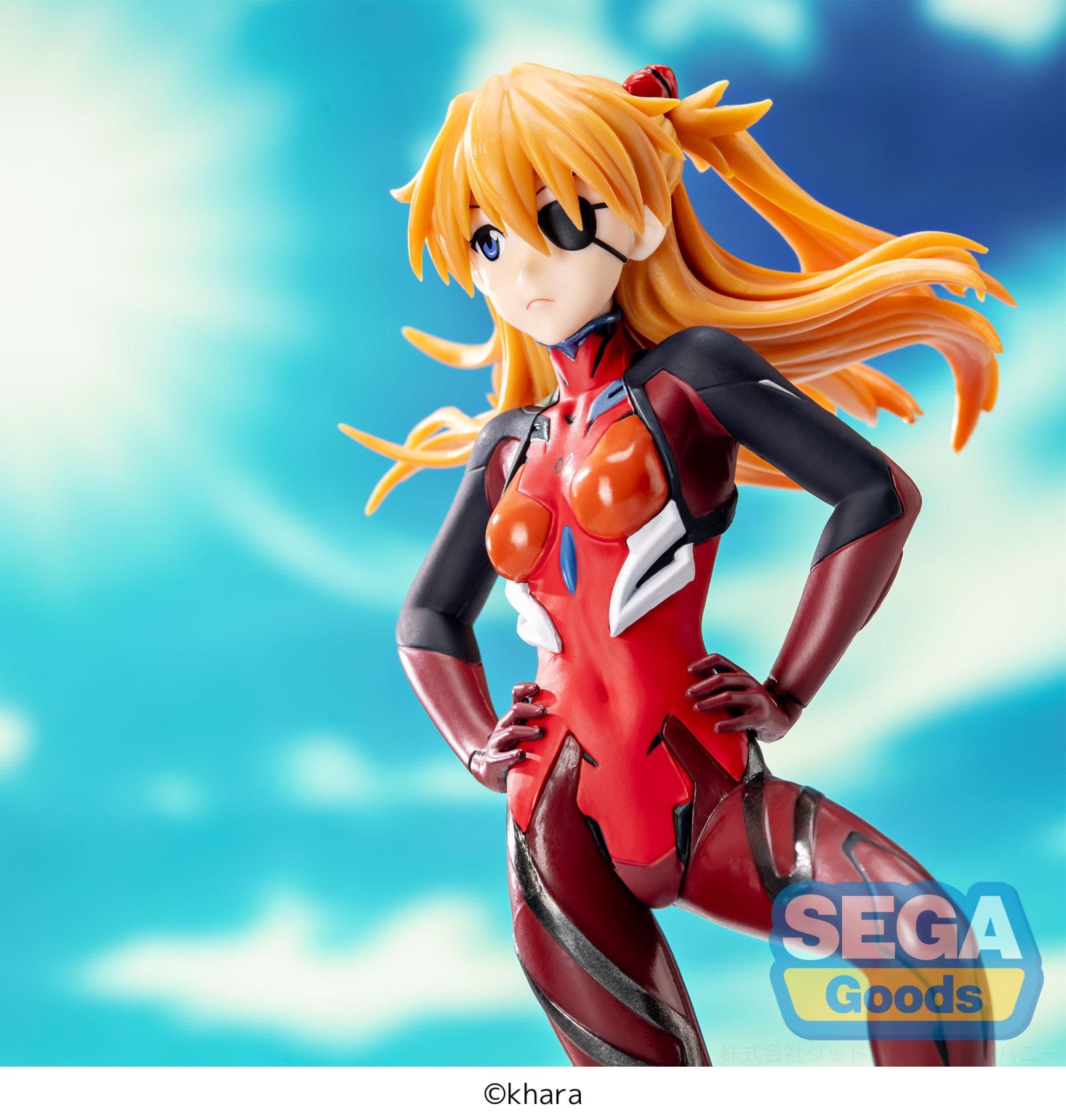 PRE ORDER Evangelion 3.0 + 1.0 Thrice Upon a Time LUMINASTA VIGNETTEUM FIGURE - Asuka Shikinami Langley (30th Anniversary Version)