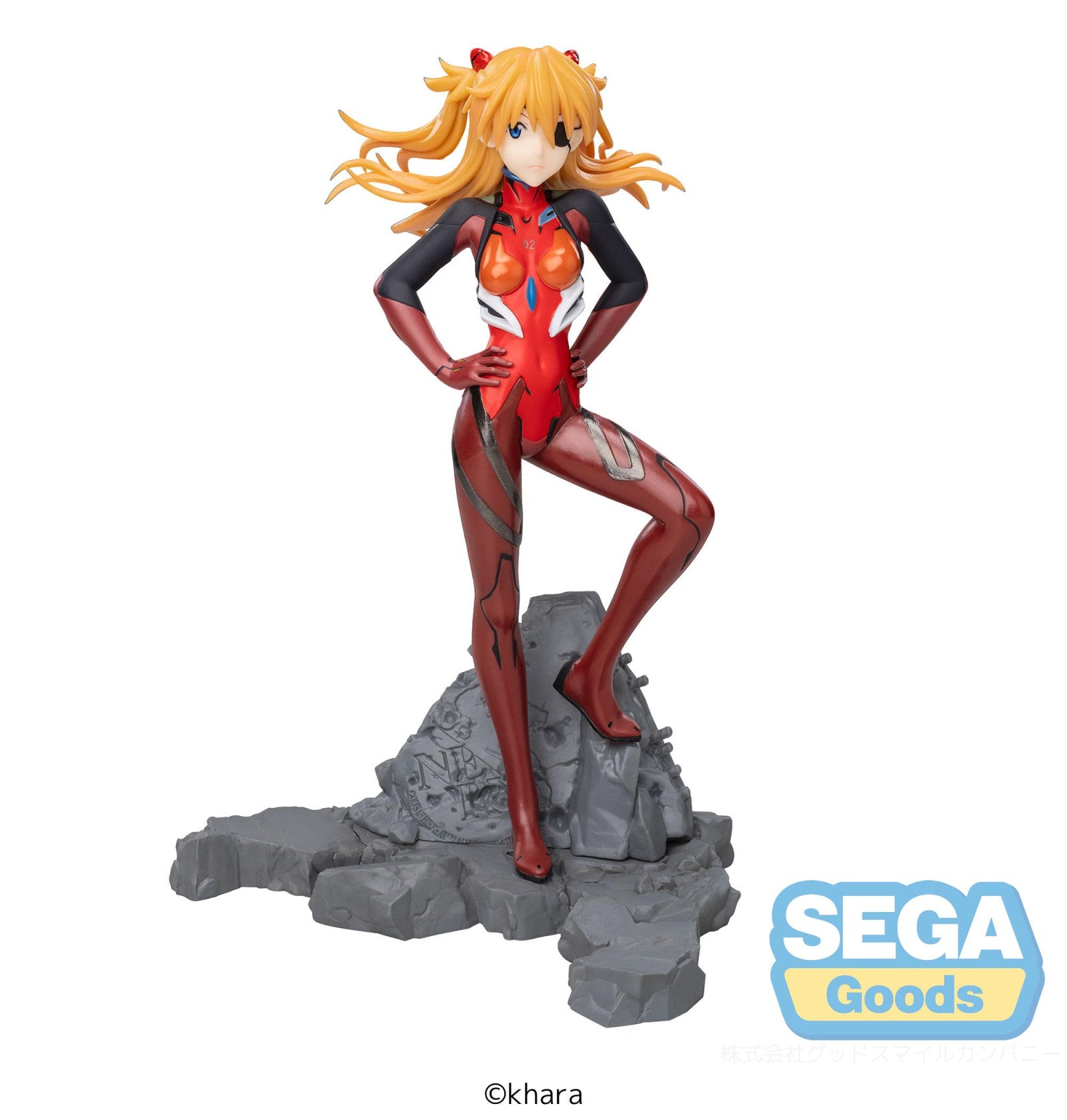 PRE ORDER Evangelion 3.0 + 1.0 Thrice Upon a Time LUMINASTA VIGNETTEUM FIGURE - Asuka Shikinami Langley (30th Anniversary Version)