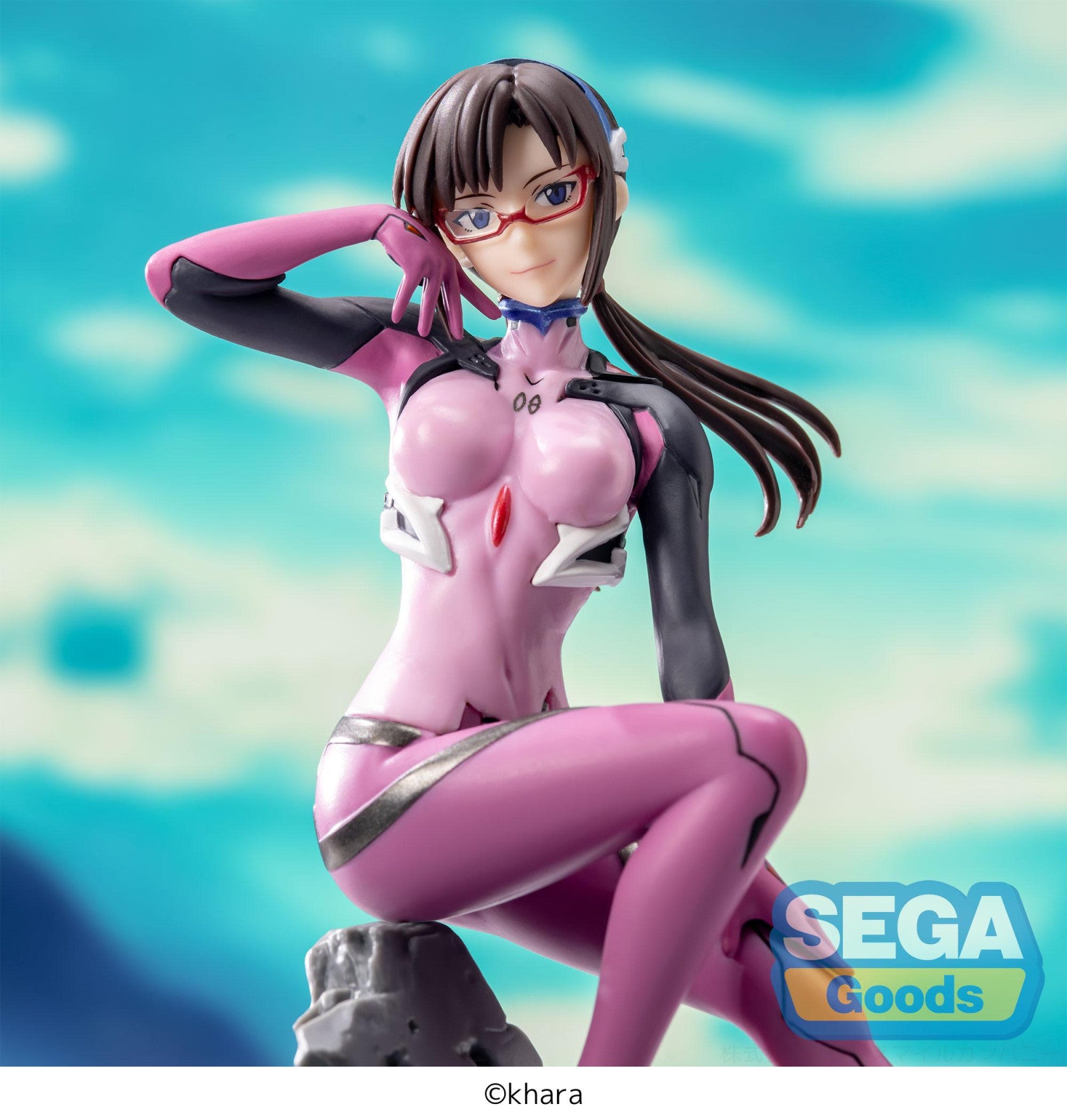 PRE ORDER Evangelion 3.0+1.0 Thrice Upon a Time: LUMINASTA VIGNETTEUM FIGURE - Mari Makinami Illustrious (30th Anniversary Version)