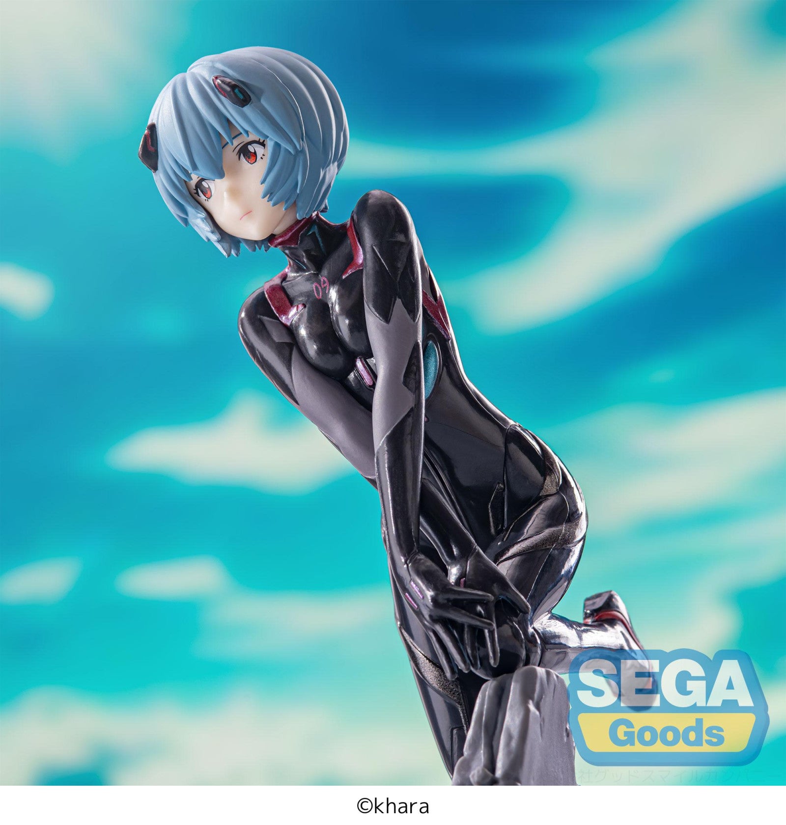 PRE ORDER Evangelion 3.0 + 1.0 Thrice Upon a Time: LUMINASTA VIGNETTEUM FIGURE - Rei Ayanami (30th Anniversary Version)