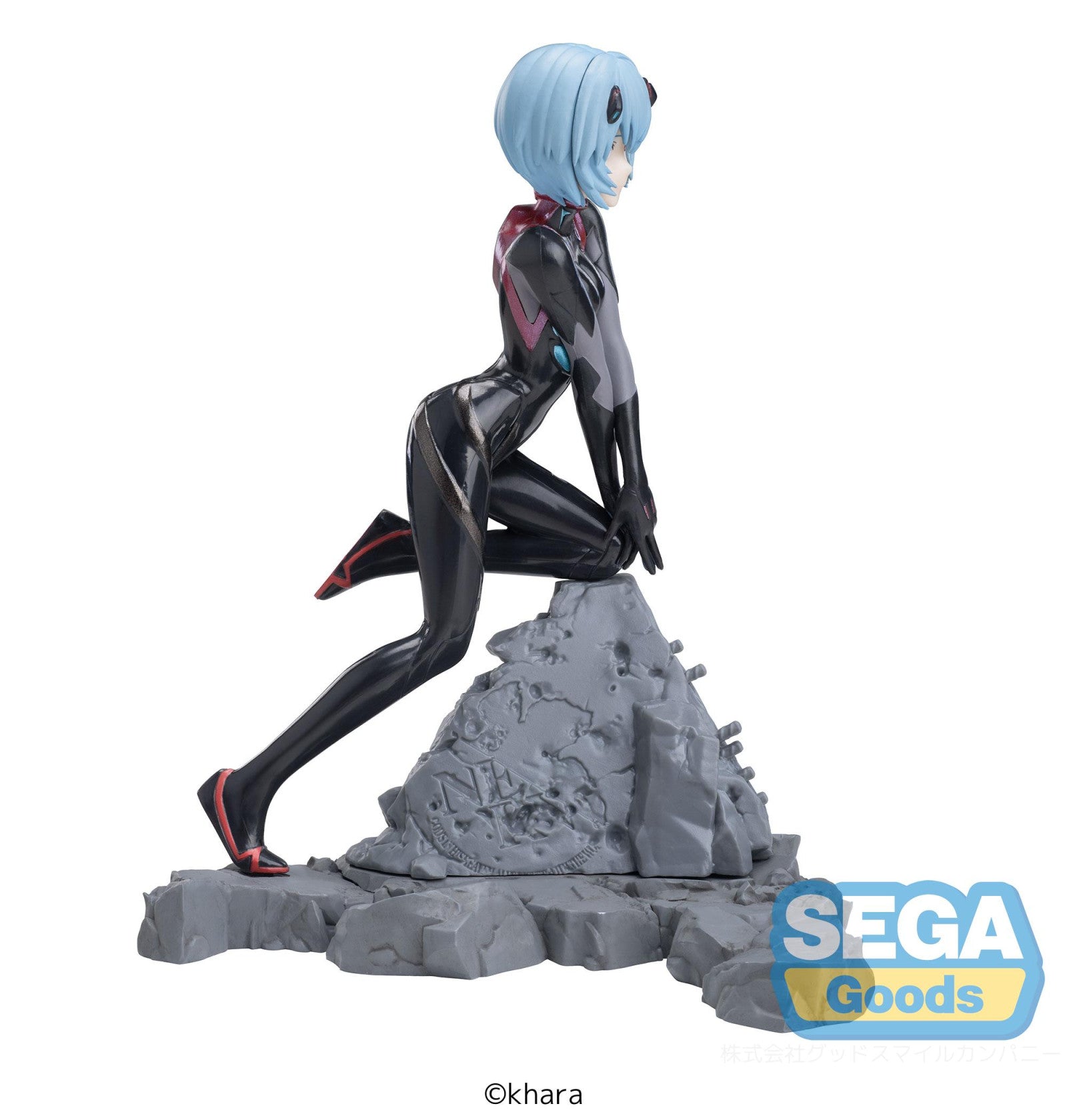 PRE ORDER Evangelion 3.0 + 1.0 Thrice Upon a Time: LUMINASTA VIGNETTEUM FIGURE - Rei Ayanami (30th Anniversary Version)