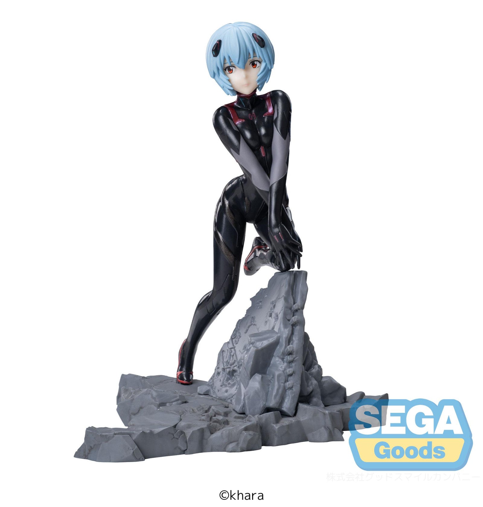 PRE ORDER Evangelion 3.0 + 1.0 Thrice Upon a Time: LUMINASTA VIGNETTEUM FIGURE - Rei Ayanami (30th Anniversary Version)