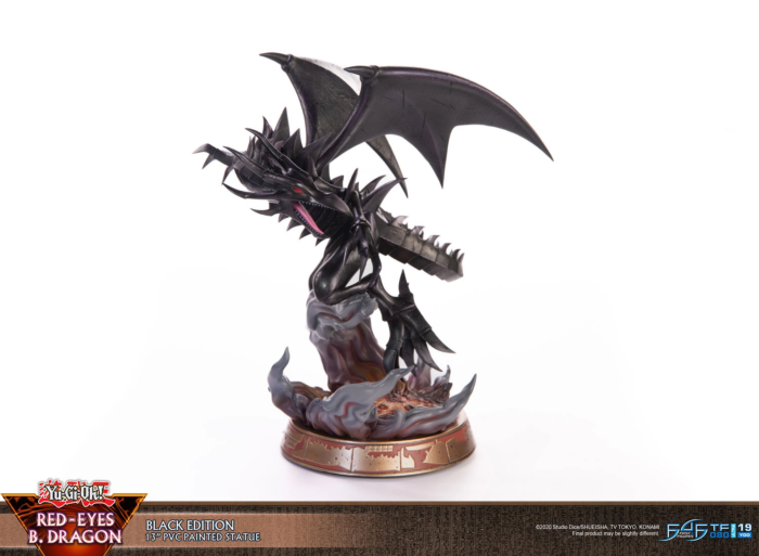 Yu-Gi-Oh! - Red Eyes B. Dragon (Black Edition) 13" PVC Statue