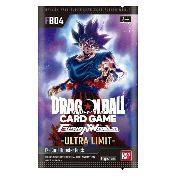 Dragon Ball Super: CARD GAME BOOSTER PACK – Fusion World Ultra Limit [FB04]