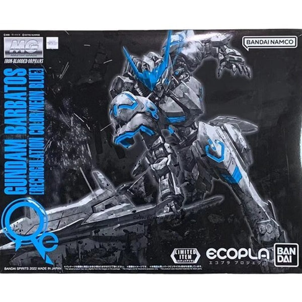 MG 1/100 ECOPLA: Mobile Suit Gundam IBO - ASW-G-08 Gundam Barbatos (Neon Blue Ver.)