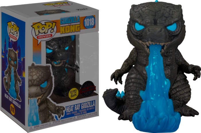 Godzilla vs Kong - Godzilla with Heat Ray Glow in the Dark Pop! Vinyl Figure