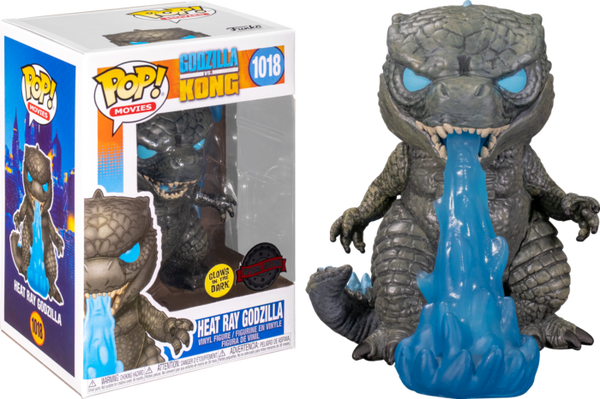 Godzilla vs Kong - Godzilla with Heat Ray Glow in the Dark Pop! Vinyl Figure