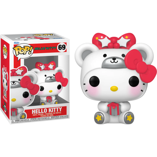 Sanrio: POP VINYL - Hello Kitty as Polar Bear (Metallic)