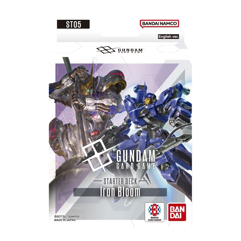 Gundam Card Game: STARTER DECK DISPLAY – Iron Bloom [ST05]