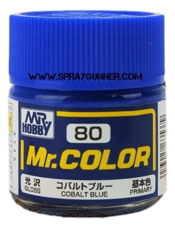 Mr Hobby C80 Semi Gloss Cobalt Blue