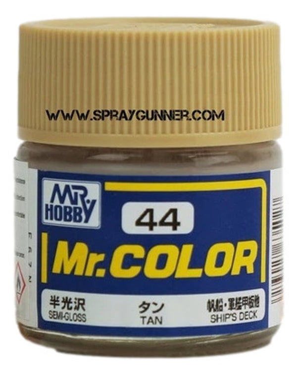 Mr Hobby C44 Semi Gloss Tan C44