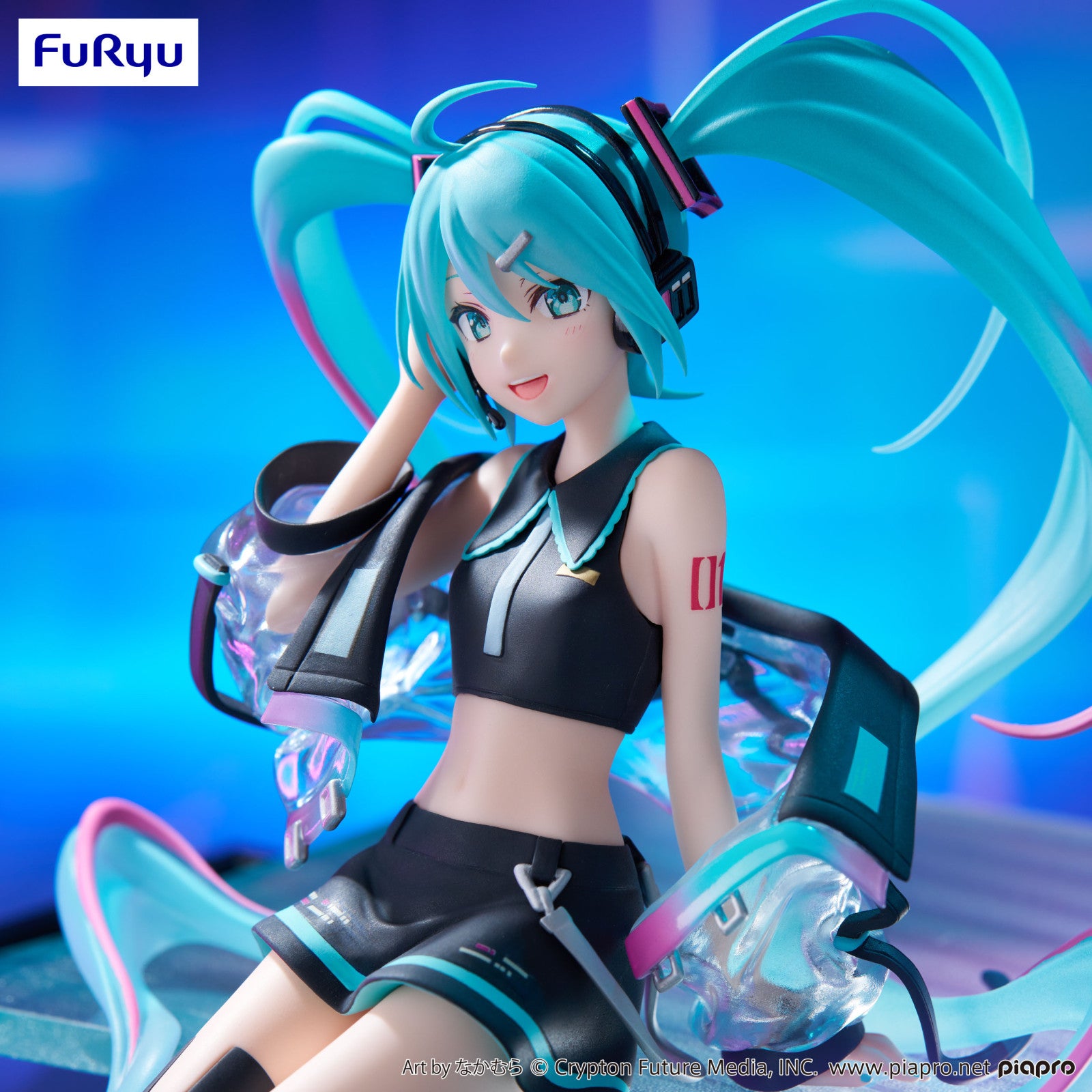 PRE ORDER Hastune Miku: NOODLE STOPPER FIGURE - Neon Cyber