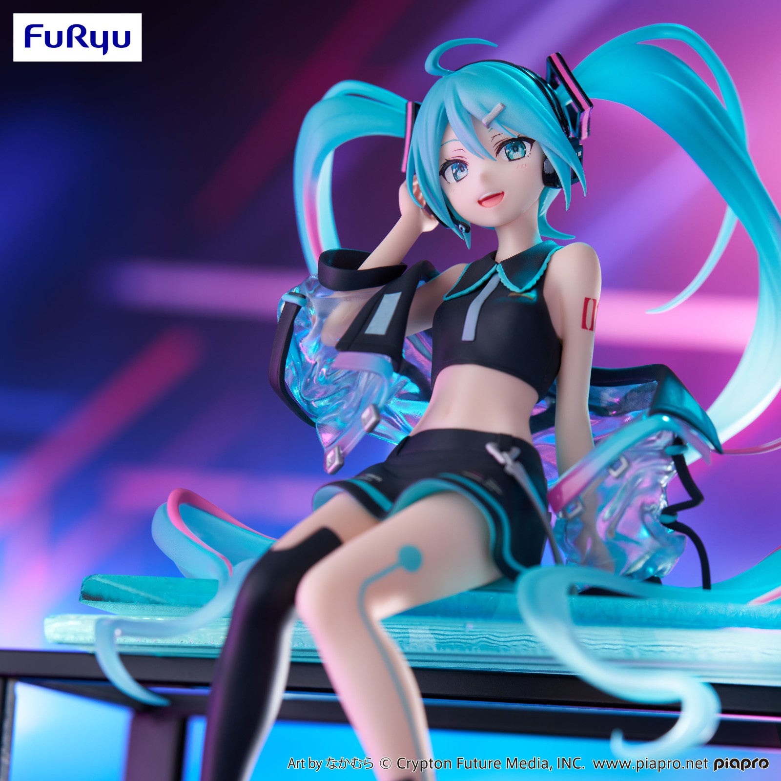 PRE ORDER Hastune Miku: NOODLE STOPPER FIGURE - Neon Cyber