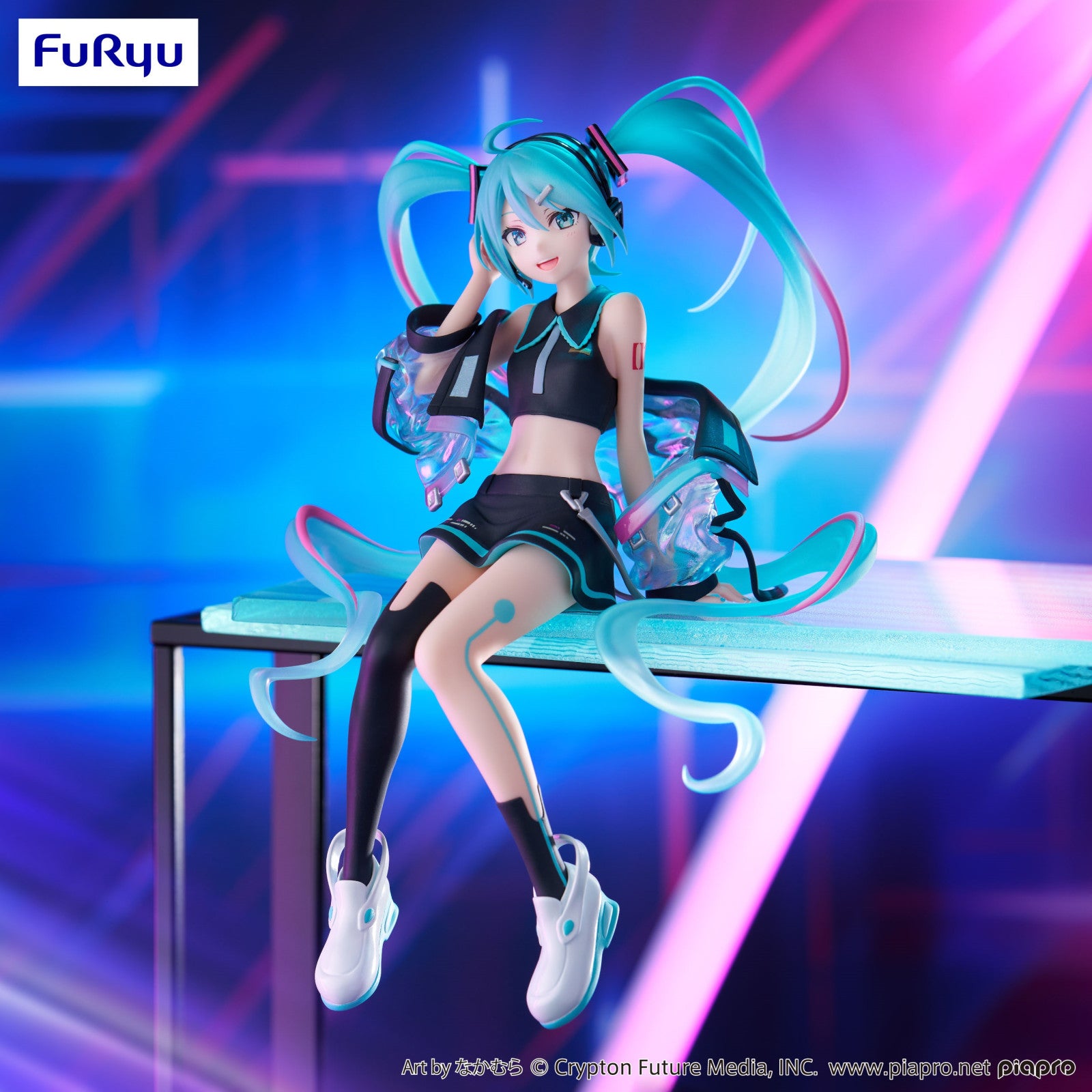 PRE ORDER Hastune Miku: NOODLE STOPPER FIGURE - Neon Cyber