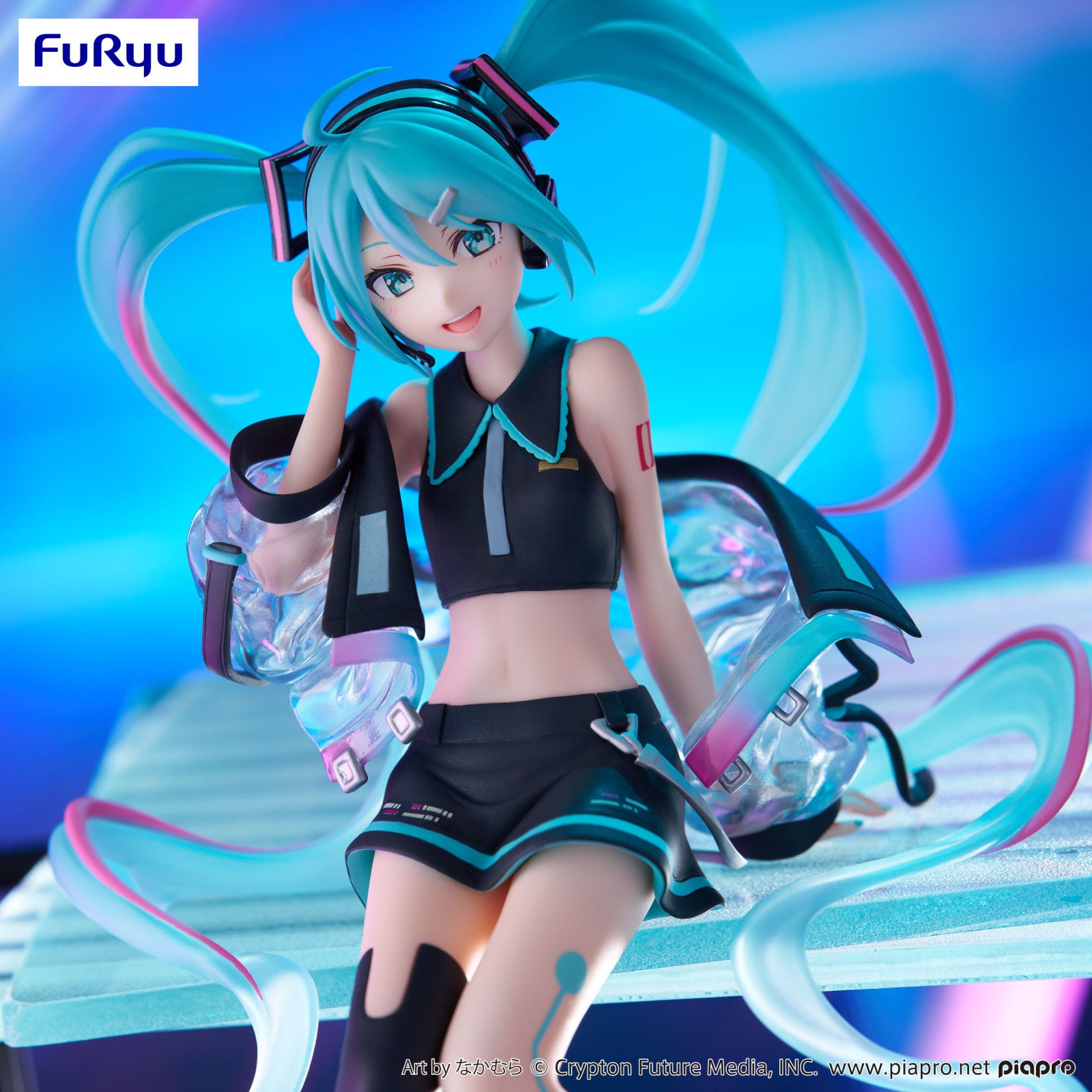 PRE ORDER Hastune Miku: NOODLE STOPPER FIGURE - Neon Cyber